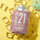 Search for rose gold glitter food storage 21st birthday