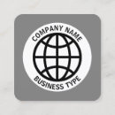Search for globe business cards Modern