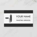 Search for painting company business cards Decorating