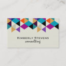 Search for triangle business cards Trendy