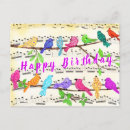 Search for bird print postcards Birthday