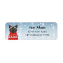 Search for red cat return address labels Fun