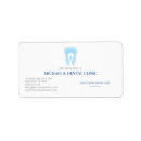 Search for tooth return address labels Dentist
