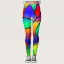 Search for stained glass leggings Blue