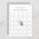Search for elephant baby shower bingo Gender neutral