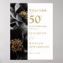 Search for vows for wedding signs Black and gold