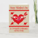 Search for goddaughter valentines day cards Red