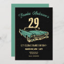 Search for garage invitations Vintage