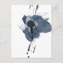 Search for splashes postcards Abstract