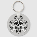 Search for skull tattoo key rings Crossbones