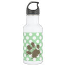Search for paw print water bottles Cute