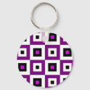 Search for black white checkered key rings Pattern
