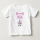 Search for unicorn birthday baby shirts Magical