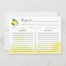 Search for 4x6 recipe cards Watercolor