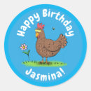 Search for chicken illustration stickers Cute