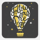 Search for follow your dreams stickers Quote
