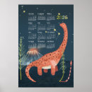 Search for dinosaur calendars Kids