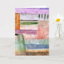 Search for abstract landscape cards Paul klee