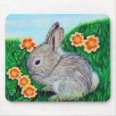Search for cute bunny mousepads Green