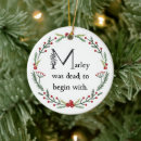 Search for charles dickens christmas decor Jacob marley