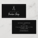 Search for barber tools business cards Salon