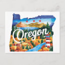 Search for pacific northwest art postcards Oregon