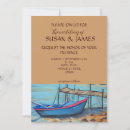 Search for unique beach wedding invitations Nautical
