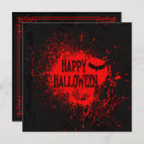 Search for blood halloween invitations Bats