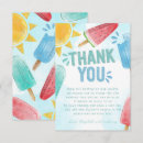 Search for popsicle thank you cards Summer