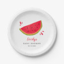 Search for watermelon plates Baby shower