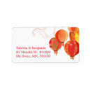 Search for paper lantern return address labels For her