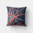 Search for coral and navy cushions Stylish