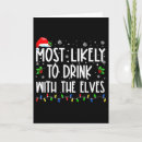 Search for elf elves cards Santa