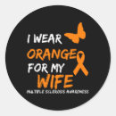 Search for multiple sclerosis ribbon stickers Wear