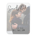 Search for elegant save the date magnets Minimal