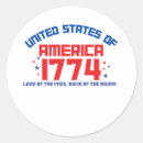 Search for patriotic celebration stickers Red white blue