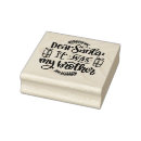 Search for santa rubber stamps Typography
