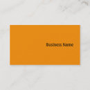Search for orange business cards Simple