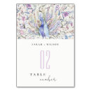 Search for peacock table cards Boho