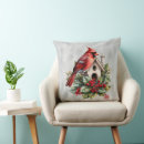 Search for cardinal christmas cushions Red
