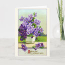 Search for pansies birthday cards Purple