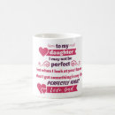Search for love my daughter mugs Dad
