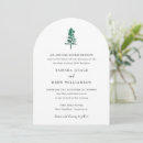 Search for pine trees wedding invitations Modern