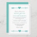 Search for teal and grey wedding invitations Aqua