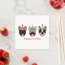 Search for cartoon birthday napkins Red