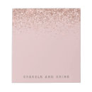 Search for sparkle notepads Glam