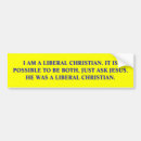 Search for jesus liberal bumper stickers Religion