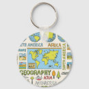Search for geography key rings World