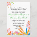 Search for paradise wedding invitations Modern