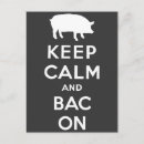 Search for bacon postcards Funny